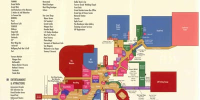 Ramani ya MGM grand Las Vegas
